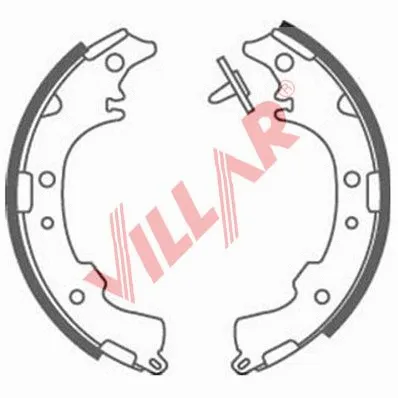 Brake Shoe Set (629.0893)
