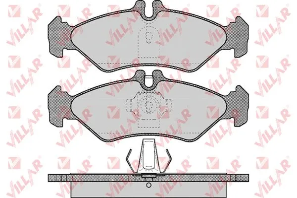 Brake Pad Set, disc brake (626.0609)