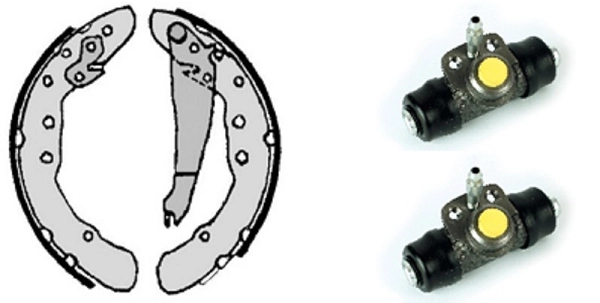 Brake Shoe Set (608.8003)