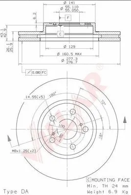 Brake Disc (628.2017)