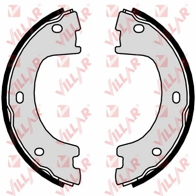 Brake Shoe Set, parking brake (629.0300)