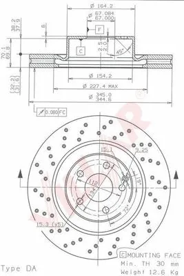 Brake Disc (628.1991)