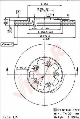 Brake Disc (628.1008)
