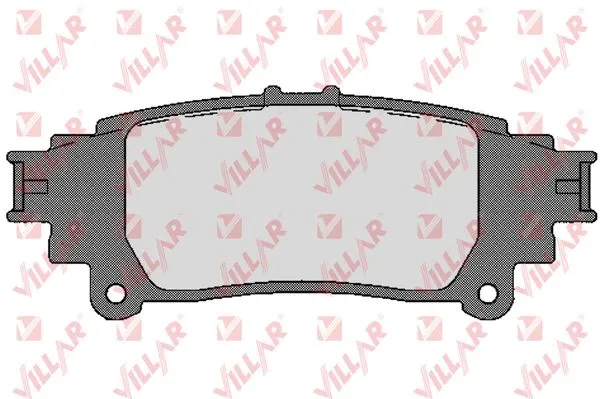 Brake Pad Set, disc brake (626.1746)