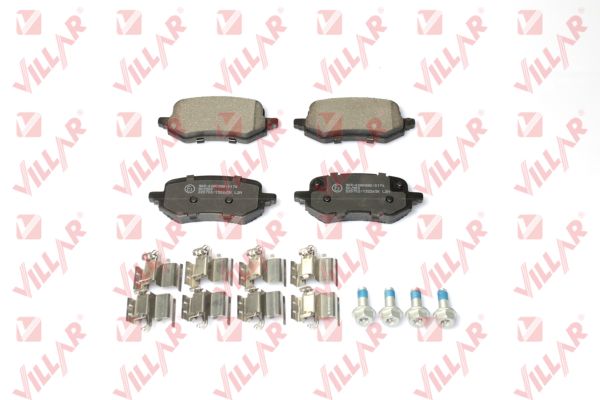Brake Pad Set, disc brake (626.2265K)