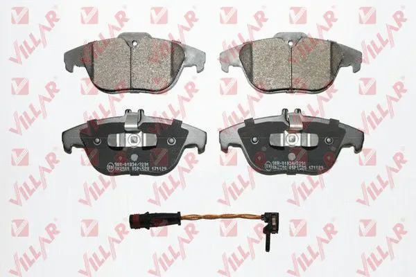 Brake Pad Set, disc brake (626.1528A)