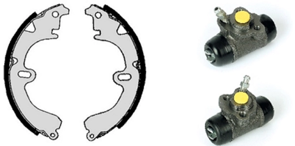 Brake Shoe Set (608.8236)