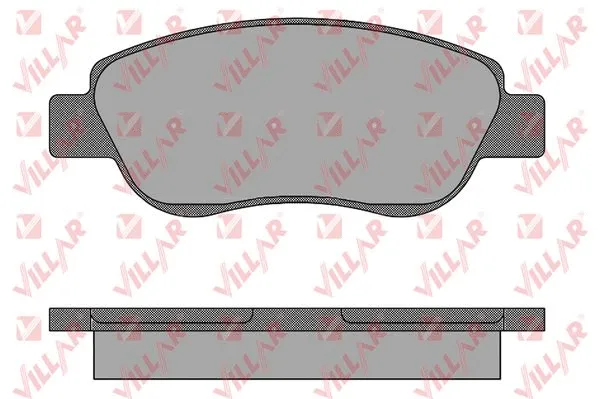 Brake Pad Set, disc brake (626.1491)