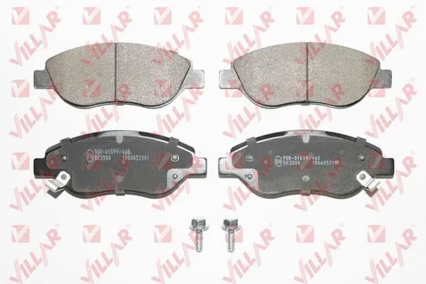 Brake Pad Set, disc brake (626.2001)