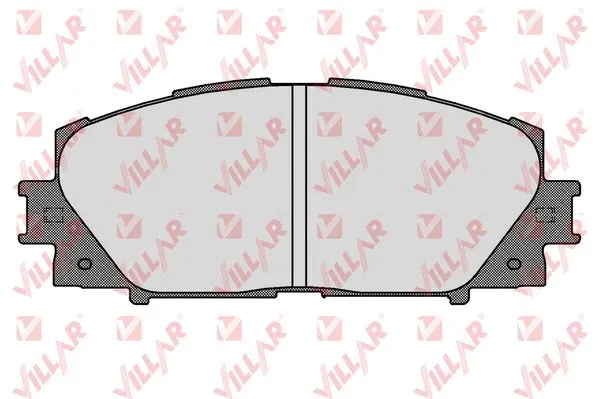 Brake Pad Set, disc brake (626.1529)