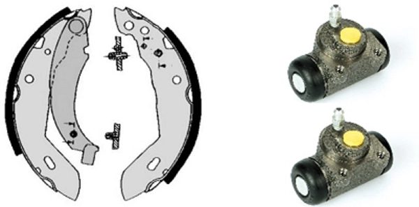 Brake Shoe Set (608.7969)