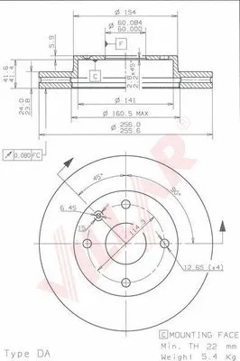 Brake Disc (628.1796)