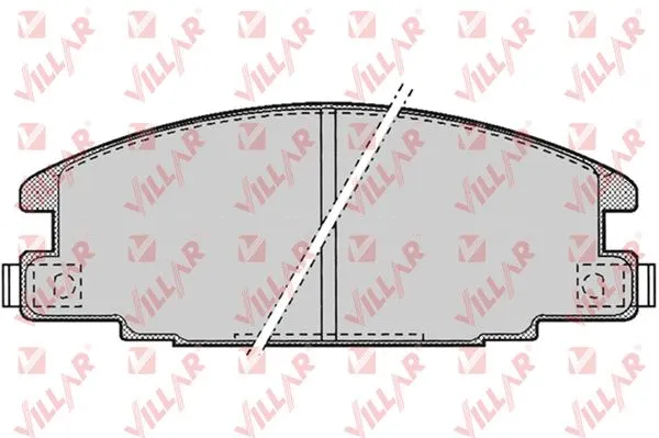 Brake Pad Set, disc brake (626.0685)