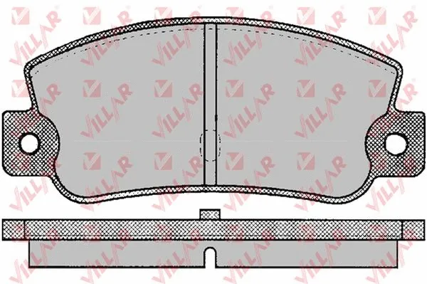 Brake Pad Set, disc brake (626.0095)