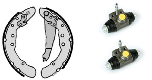 Brake Shoe Set (608.8225)
