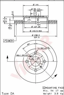 Brake Disc (628.1002)