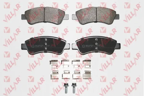 Brake Pad Set, disc brake (626.0802K)