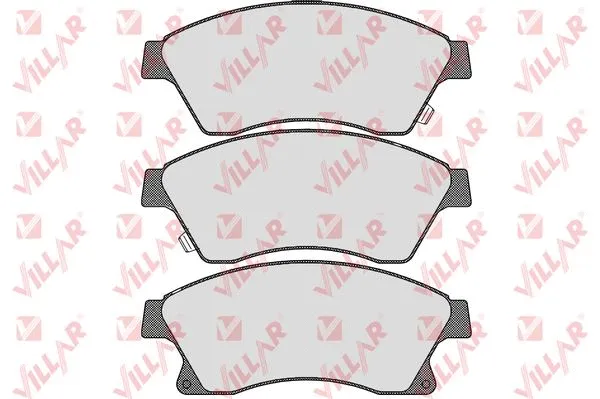 Brake Pad Set, disc brake (626.1581)