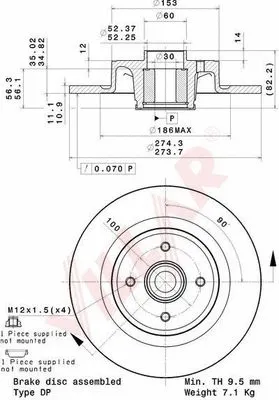Brake Disc (628.2146)