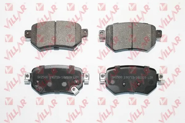 Brake Pad Set, disc brake (626.2109)