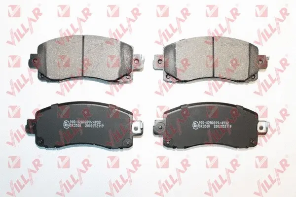 Brake Pad Set, disc brake (626.2119)