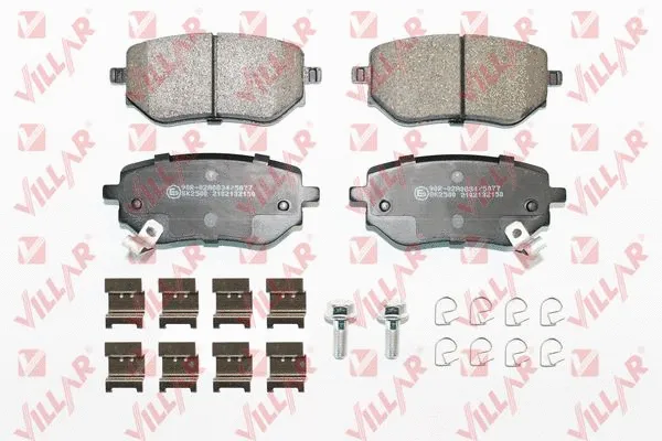 Brake Pad Set, disc brake (626.2150K)
