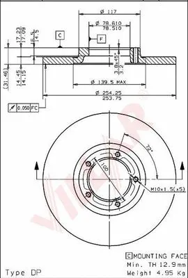 Brake Disc (628.1539)