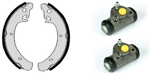Brake Shoe Set (608.8024)