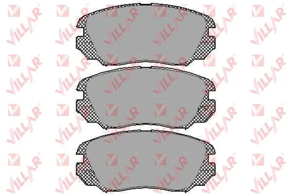 Brake Pad Set, disc brake (626.1409)