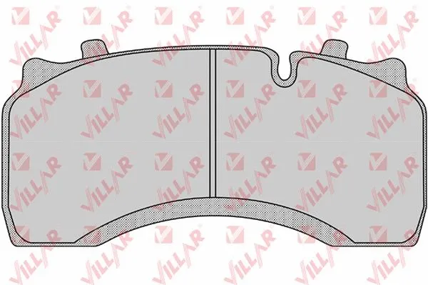 Brake Pad Set, disc brake (626.1184)