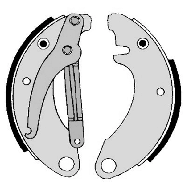 Brake Shoe Set (629.0371)