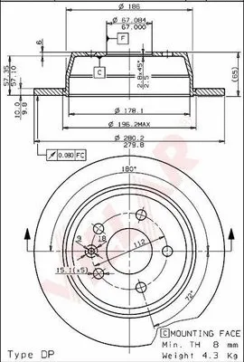 Brake Disc (628.1340)