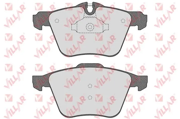 Brake Pad Set, disc brake (626.1587)