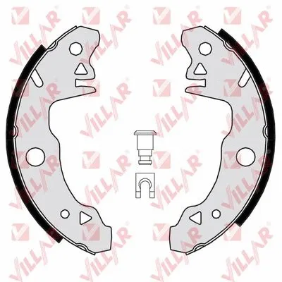 Brake Shoe Set (629.0338)
