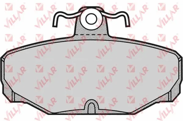 Brake Pad Set, disc brake (626.0677)
