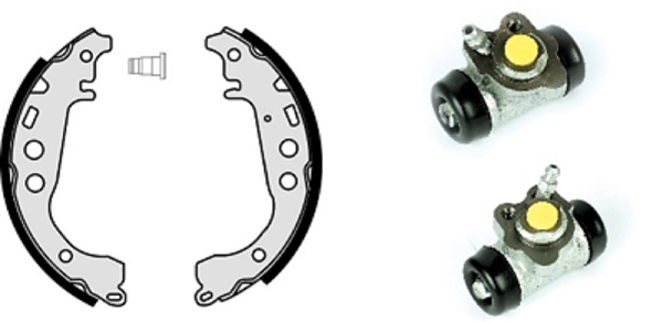 Brake Shoe Set (608.8146)