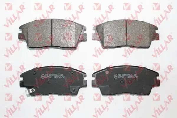 Brake Pad Set, disc brake (626.2052)