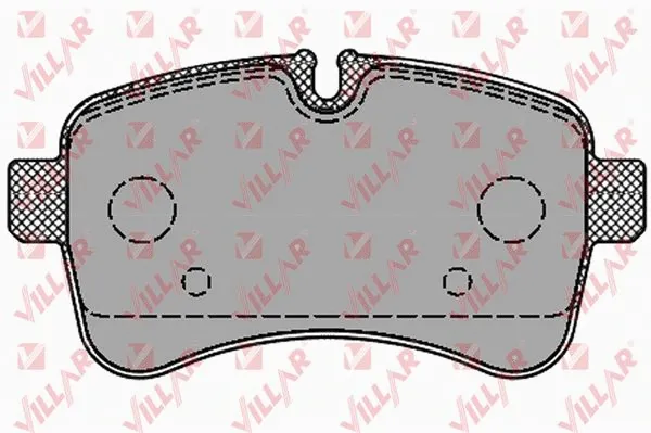 Brake Pad Set, disc brake (626.1296)