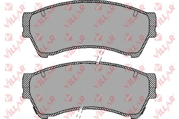 Brake Pad Set, disc brake (626.1413)