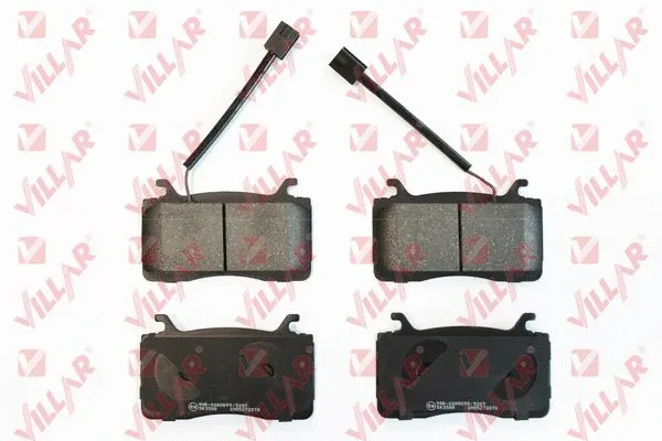Brake Pad Set, disc brake (626.2070)