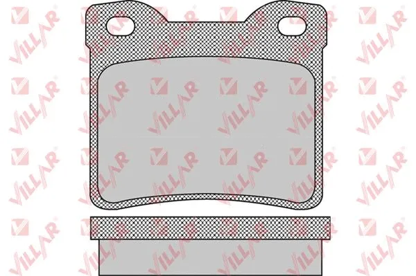 Brake Pad Set, disc brake (626.1100)