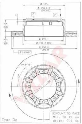 Brake Disc (628.1217)