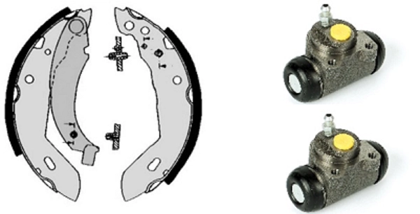 Brake Shoe Set (608.7970)