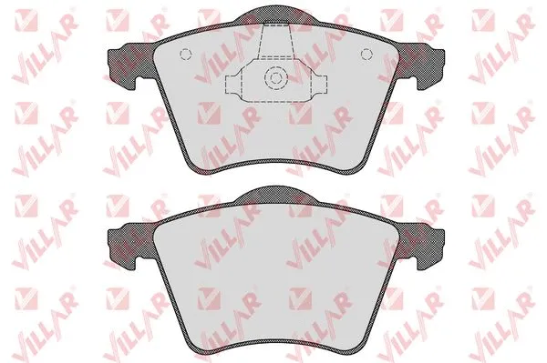 Brake Pad Set, disc brake (626.1525)
