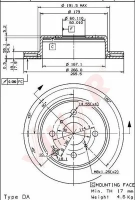 Brake Disc (628.1640)