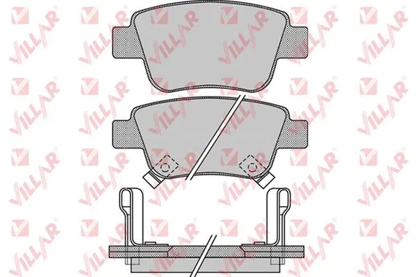 Brake Pad Set, disc brake (626.1113)