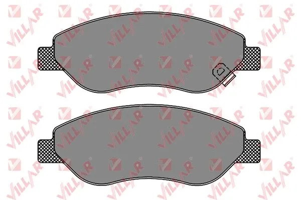 Brake Pad Set, disc brake (626.1490)
