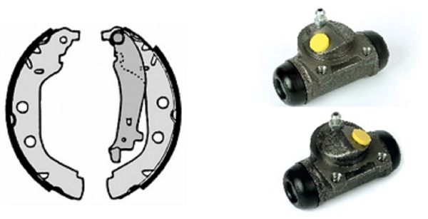 Brake Shoe Set (608.8098)