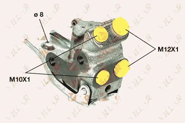Brake Force Regulator (625.5876)
