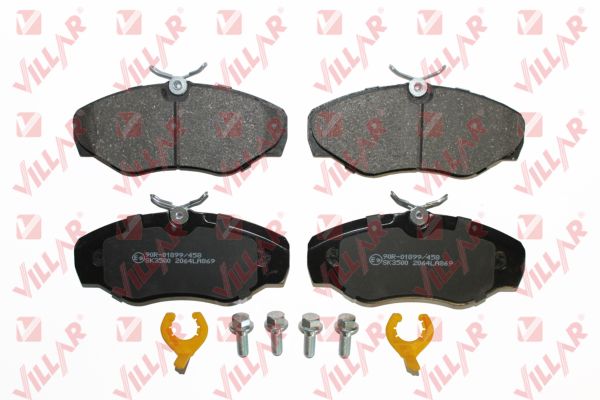 Brake Pad Set, disc brake (626.0869K)